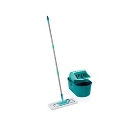 LEIFHEIT Set Profi Compact escoba plana - 42 cm - mango de acero 140 c