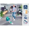 Set lave sol avec seau essoreur Leifheit Profi Compact 55092, balais a
