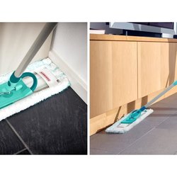 Set lave sol avec seau essoreur Leifheit Profi Compact 55092, balais a