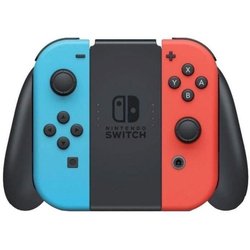 Console Nintendo Switch - Modele OLED  Bleu Néon & Rouge Néon