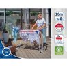 Étendoir a linge Leifheit Pegasus 160 Solid Slim 81620, séchoir a ling