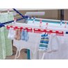 Étendoir a linge Leifheit Pegasus 160 Solid Slim 81620, séchoir a ling