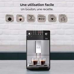 MELITTA F230-101 - Cafetera Purista - Espresso automático con molinill
