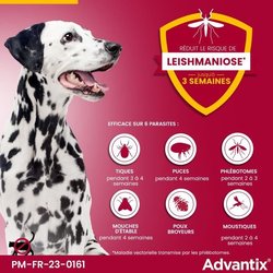 ADVANTIX 6 antiparasitaire pipetten - Voor grote honden van meer dan 2