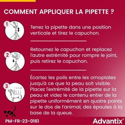 ADVANTIX 6 antiparasitaire pipetten - Voor grote honden van meer dan 2