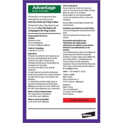 VANTAGGIO 80 - 4 pipette antiparassitarie - Per gatti e conigli da 4 k