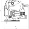 Caja de sierra de calar - METABO - STEB 65 Quick - 20 hojas