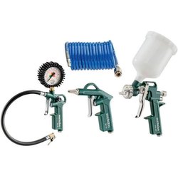 METABO - LPZ 4 Druckluft-Werkzeug-Set (Ausblaspistole, Reifenfüllpisto