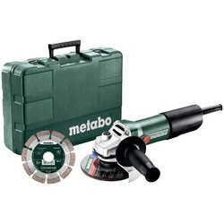 Amoladora angular con cable METABO W 850-125 - Disco de diamante inclu