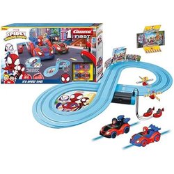Pista de carreras Spidey: ¡Es la hora de Spidey!, 2,4 m de largo, coch
