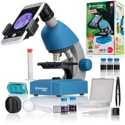 Microscope 40x-640x - BRESSER JUNIOR - Éclairage LED - kit d expérimen