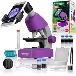 Microscope 40x-640x - BRESSER JUNIOR - Éclairage LED - kit d expérimen