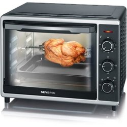 SEVERIN TO2056 - Mini horno - 30 L - 1600 W - Aire caliente - Negro y 