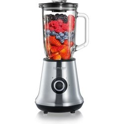 Severin SM3734 Blender, Glass container of 1L removable, 2 speeds + Pu