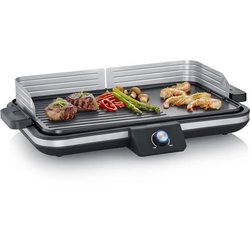 Verstelbare plancha tot 230°C - SEVERIN PG8564 - Verwijderbare antiaan