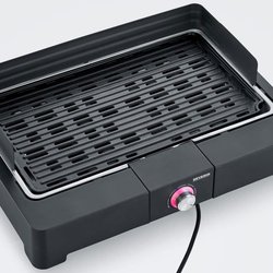 Barbecue électrique SEVERIN - PG8567 - Surface de cuisson 44,5x26cm - 