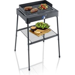 SEVERIN  PG8568  Elektrischer freistehender Grill, 2200 W, Gussalumi