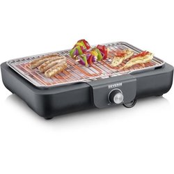 Elektrischer Tischgrill - SEVERIN - PG8554 - Kochfläche 37 x 29 cm - W