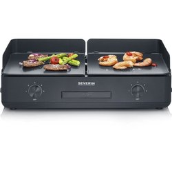 Plancha SEVERIN - PG8569 - Surface de cuisson 48x27cm - Revetement cér