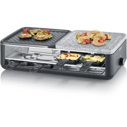 Raclette-Grill - SEVERIN - RG2366 - 8 Personen. - Naturstein und wendb