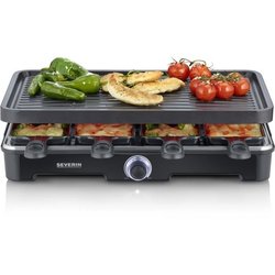 Raclettemachine - SEVERIN - RG9670 - 8 personen - Grote kookplaat met 