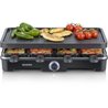 Macchina per raclette - SEVERIN - RG9670 - 8 persone - Piastra di cott