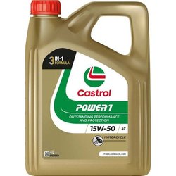 Engine oil - CASTROL - Power1 4T 15W-50 - 4L