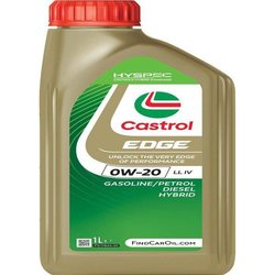 Engine oil - CASTROL - EDGE 0W-20 LL IV - 1L