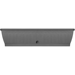 Planter - GARDEN ID Terraflor - Anthracite 80 cm - Solidity - Water re
