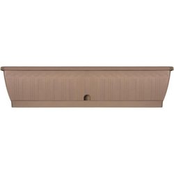 Planter - GARDEN ID Terraflor - Taupe 80 cm - Solidity - Water reserve