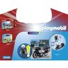 PLAYMOBIL - Valigia del motociclista della polizia - Bambino - 13 pezz