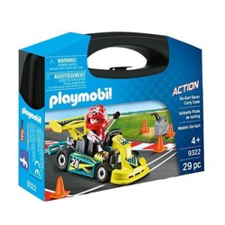PLAYMOBIL 9322 - Acción - Maleta de piloto de karting - Novedad para 2