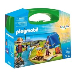 PLAYMOBIL 9323 Valisette Campeurs, Sports et Action, 2 personnages, te