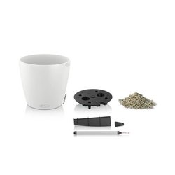 Jardiniere - Classico kleur 28 - Complete set - Wit - 9 L - LECHUZA
