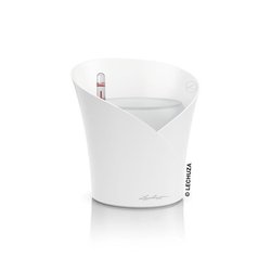 LECHUZA Pflanzgefäß ORCHIDEA ALL-IN-ONE Mattweiß