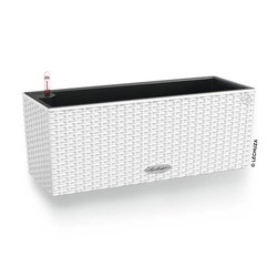 Jardinera - Balconera cottage 50 - Kit completo - Blanco - 8 L - LECHU