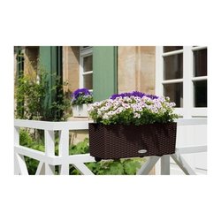 Jardiniere - Balconera cottage 50 - Complete kit - Moka - 8 L - LECHUZ