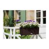 Jardiniere - Cottage Balconera 50 - Kit completo - Moka - 8 L - LECHUZ