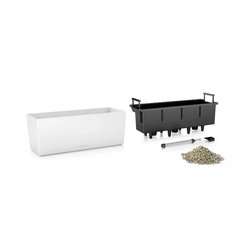 Planter - Lechuza UK - Balconera Color 50 - Slate - Rectangular - With