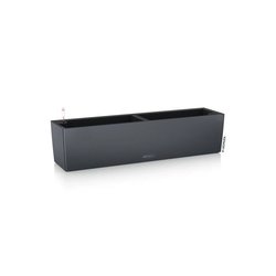 Jardiniere - Balconera Farbe 80 - Komplettset - Schiefergrau - 12 L - 