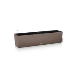 Jardiniere - Balconera colore 80 - Kit completo - Noce moscata - 12 L 