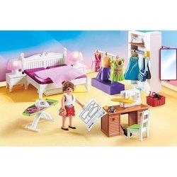 PLAYMOBIL 70208 - Dormitorio con espacio para coser