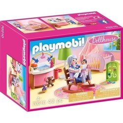 PLAYMOBIL 70210 Chambre de bébé, Dollhouse La Maison Traditionnelle, 1