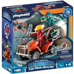 Playmobil - 71085 - Drachen neun Bereiche: ICARIS Quad