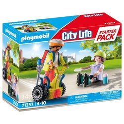 Playmobil - 71257 - Azione cittadina Les Secouristes - Starter Pack - 