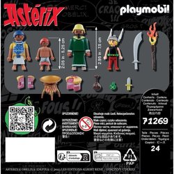 Playmobil - 71269 - Asterix: Amonbofis en de vergiftigde cake