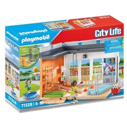 PLAYMOBIL 71328 Sporthal - Stadsleven - School - Leer graag Schoolwere