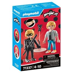 PLAYMOBIL 71337 Miraculous: Adrien und Cat Noir