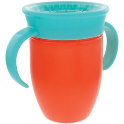 NUBY 360° Becher mit Griffen - 2er-Set - Jungen
