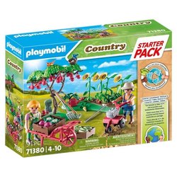 PLAYMOBIL 71380 Starter Pack Huerto - Campo - Con dos personajes y muc